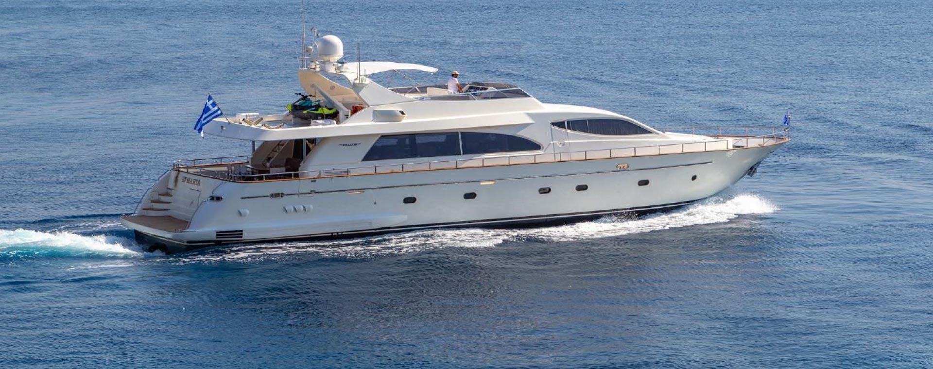 Athens Gold Yachting - Efmaria / Falcon 86