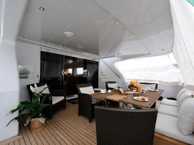 Athens Gold Yachting - Tropicana rear deck