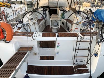 Athens Gold Yachting - Armonia - Beneteau Oceanis 46 rear