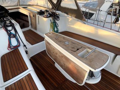 Athens Gold Yachting - Armonia - Beneteau Oceanis 46 - rear deck